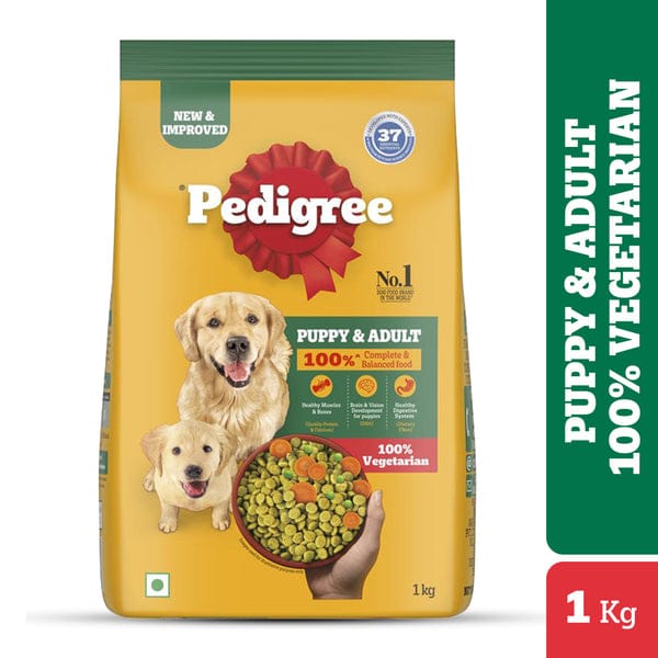 Pedigree 100% Vegetarian Puppy and Adult Veg Dog Dry Food