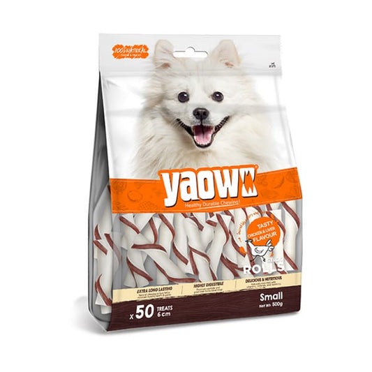 Gnawlers Yaowo Stick Roll Dog Treats