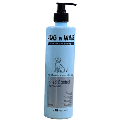 Hug n Wag Professional Shed Control Shampoo with Pro Vitamin B5 for Dogs