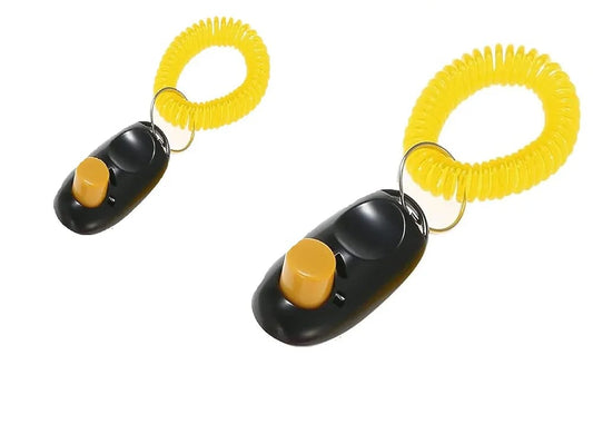 Dog Cat Training Clickers, Click with Wrist Bands