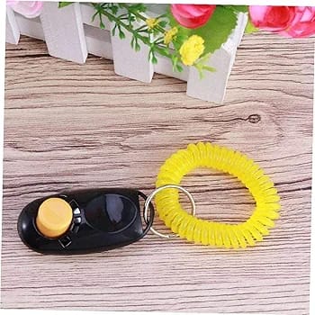 Dog Cat Training Clickers, Click with Wrist Bands