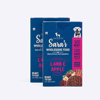 HUFT Sara's Wholesome Grain Free Lamb & Apple Dog Wet Food