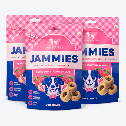 Heads Up For Tails Jammies Dog Treat, All Life Stages, Stick