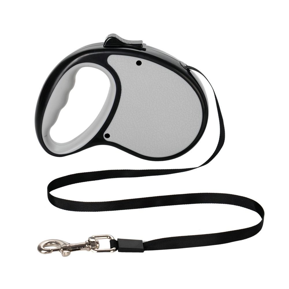 RETRACTABLE DOG LACE 3M DESIGN Retractable Dog Leash,Nylon Dog Leash, Heavy Duty Pet Walking Leash One-Handed Brake Dog Walking Jogging Training Leash with Anti-Slip Handle