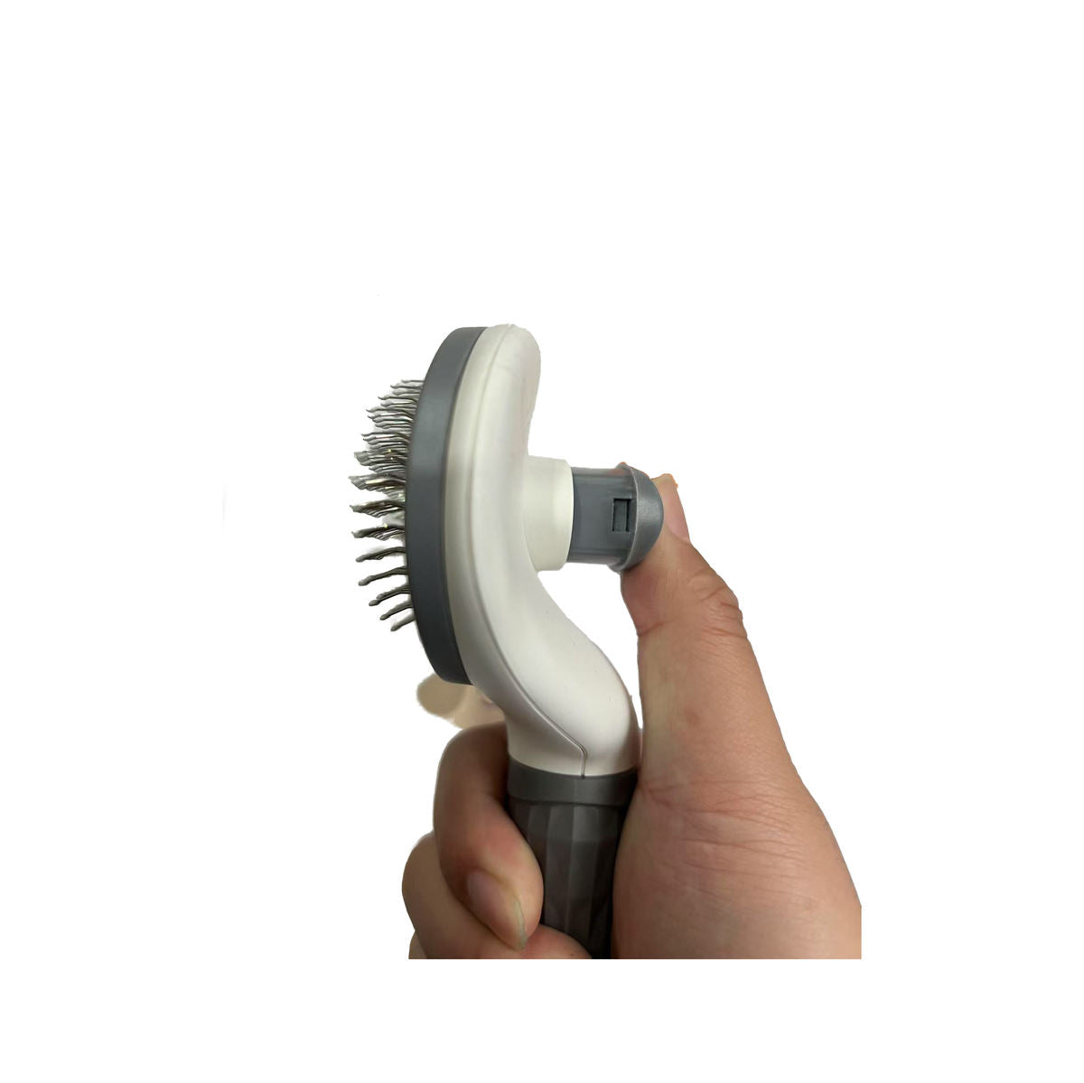 Self Cleaning Slicker Brush, Pet Grooming Shedding Brush for Dogs and Cats - Easy to Remove Loose Undercoat, Pet Massaging Tool Suitable for Pets with Long or Short Hair