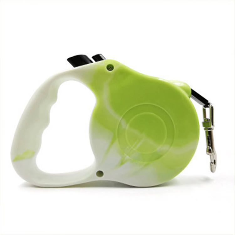 RETRACTABLE DOG LACE 3M DESIGN Retractable Dog Leash,Nylon Dog Leash, Heavy Duty Pet Walking Leash One-Handed Brake Dog Walking Jogging Training Leash with Anti-Slip Handle