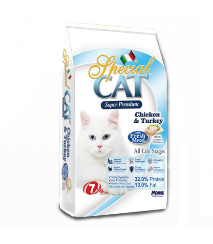 Special Cat All Life Stages with Chicken and Turkey 1.5 kg