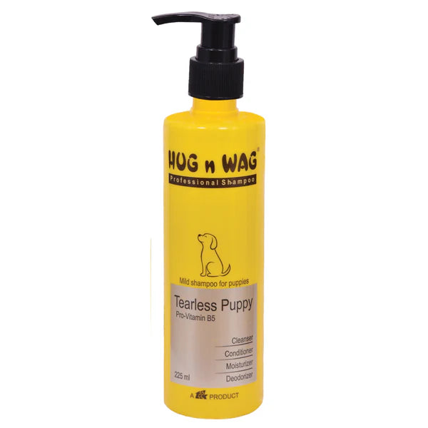 Ttk Hug n Wag Professional Tearless Puppy Shampoo with Pro Vitamin B5 225 ml